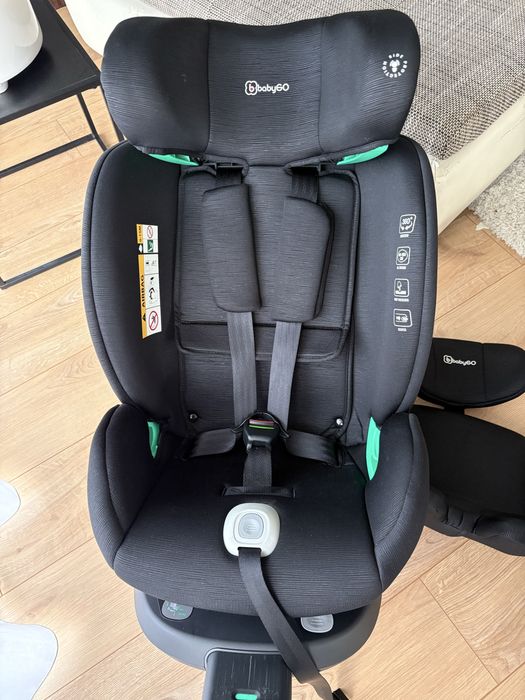 Scaun auto BabyGo Prime 360 rotativ , Isofix , 0-4 ani