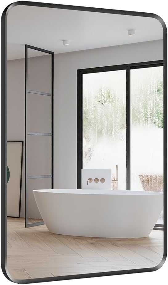 LUMIRRORS® огледало за баня 50x70 см, огледало за стена, правоъгълно