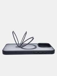 Чехол MagSafe для iPhone 15, 15 ProMax прозрачный, силиконовый