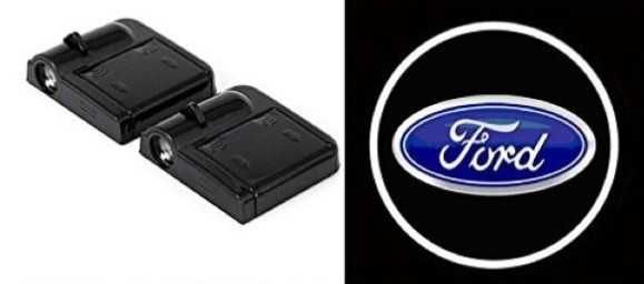 Lampi Proiectoare Led cu Logo AUDI, BMW, VW,OPEL,FORD