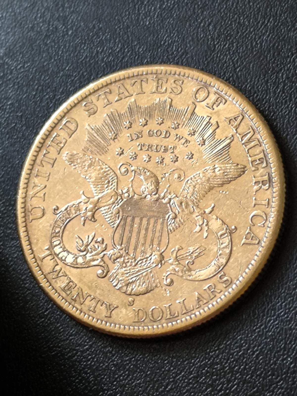 20 златни американски долара Liberty Head