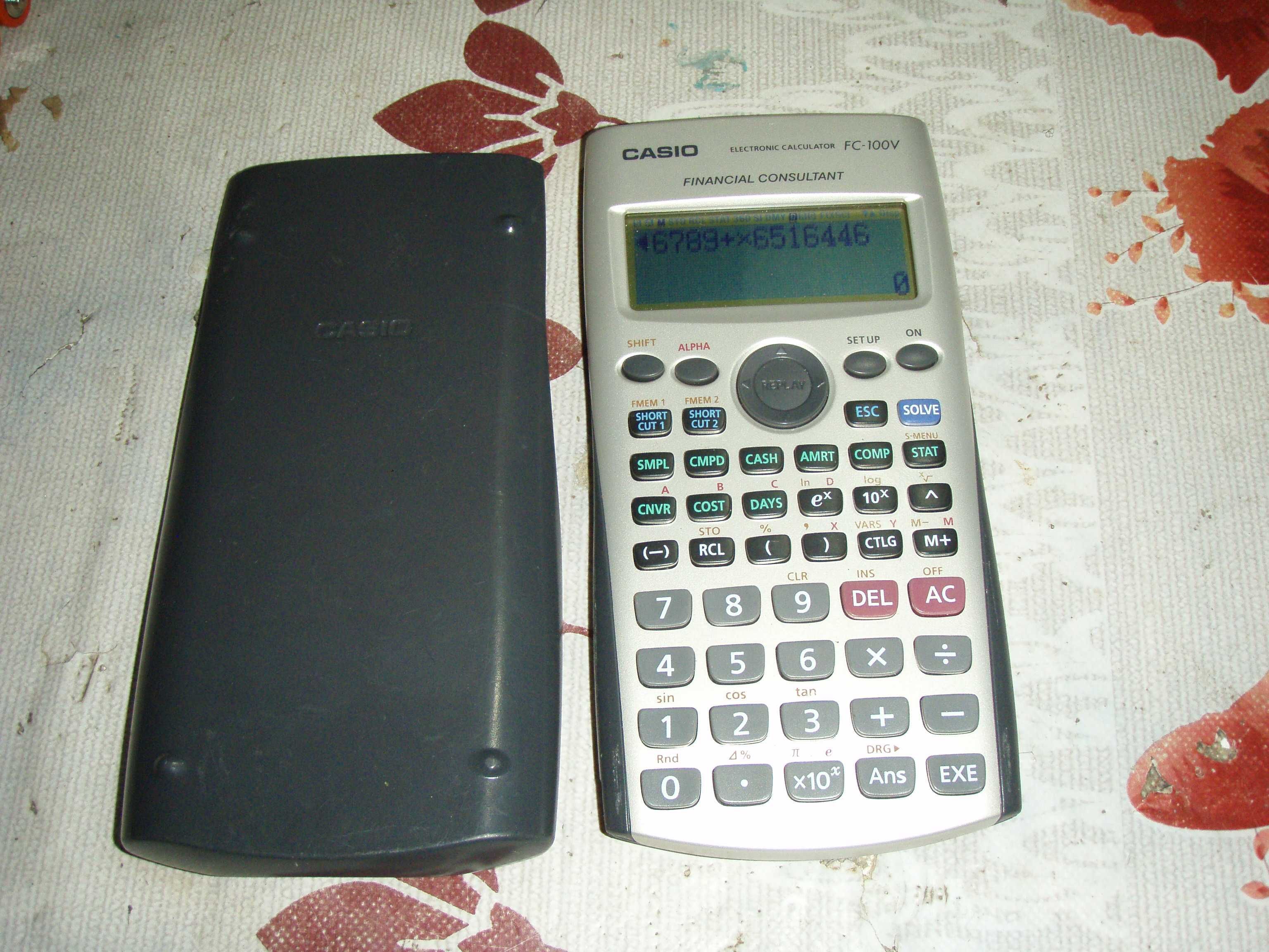 Calculator stiintific Casio FC-100V Financial Consultant