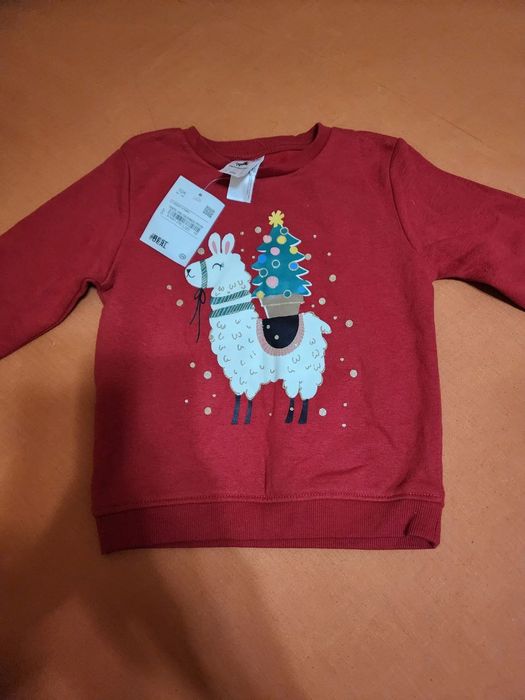 Новогодний свитшот C&A на 4 года