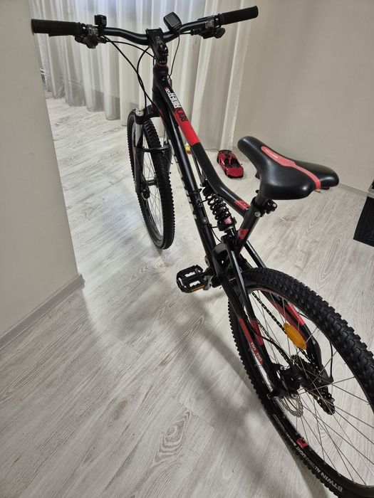 Bicicleta fullsuspension Btwin-520,frane hidraulice,roti 27.5,Sram X4