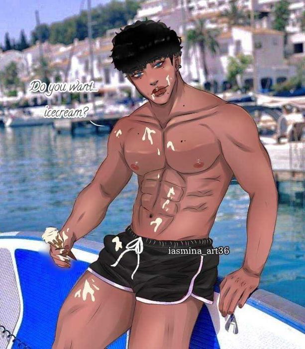 Desen tip manhwa/anime style