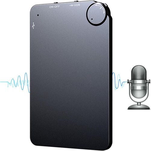 Mini Reportofon Spion iUni K2, 32GB, 200 ore, Activare vocala