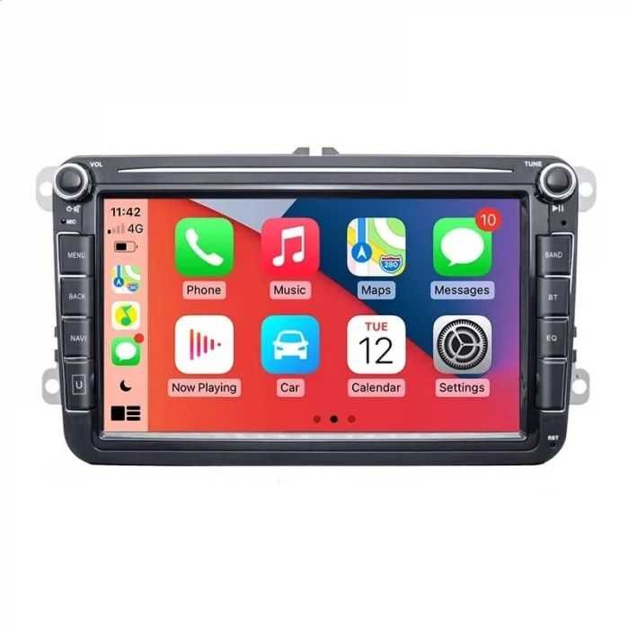 Navigatie Carplay Golf 5 6 Passat B6 B7 CC T5 Touran Seat Skoda 1-8GB