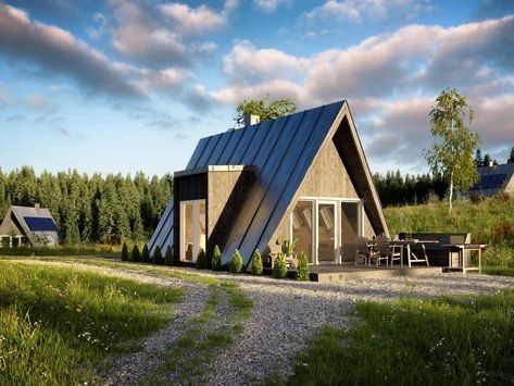 Vand cabane din lemn la gata