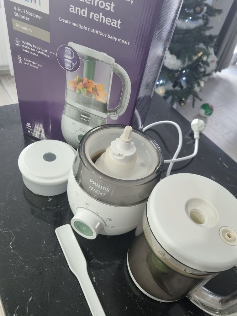 Avent 4v1 . Уред за готвене на пара.
