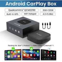 CarlinKit Smart Android Auto AI Box Wireless CarPlay Adapter Video Box