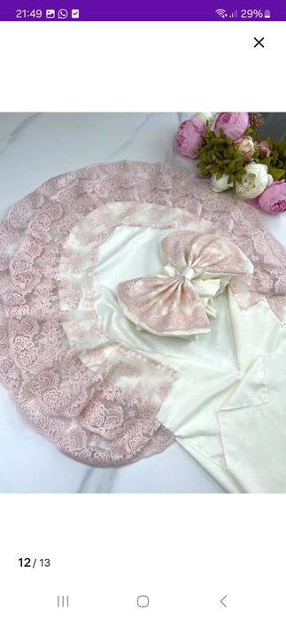 Продам уголок и бант на выписку