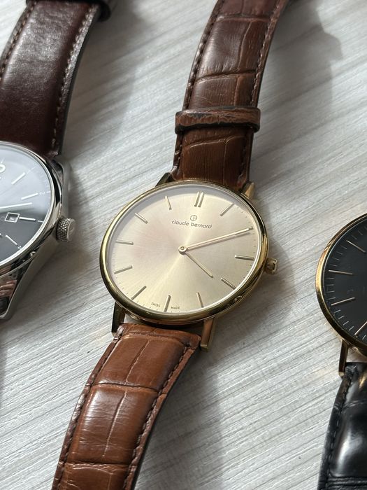 Ceas elegant Claude Bernard, DW, Fossil si Lacoste nou/in stere buna