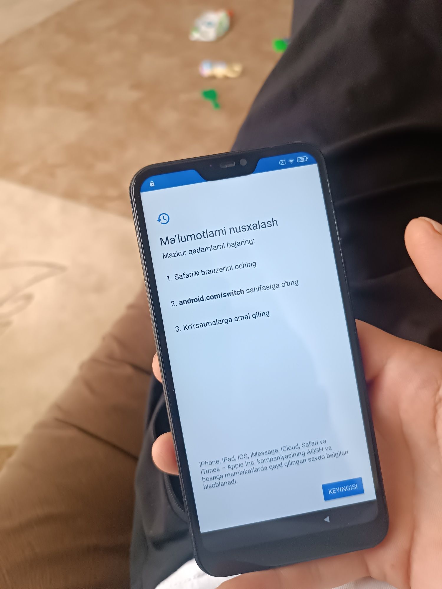 Ishlab turgan Telefon