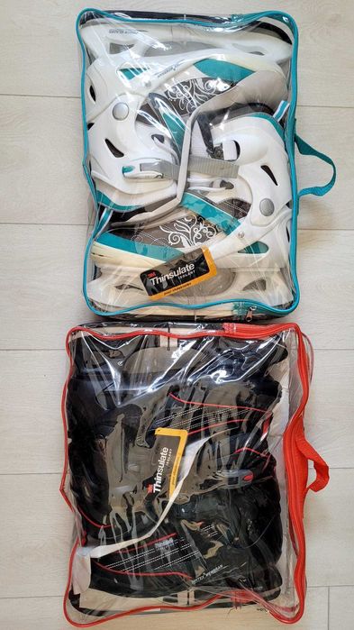 Patine gheata reglabile de dama (40) si barbati (43) marca Crivit, noi