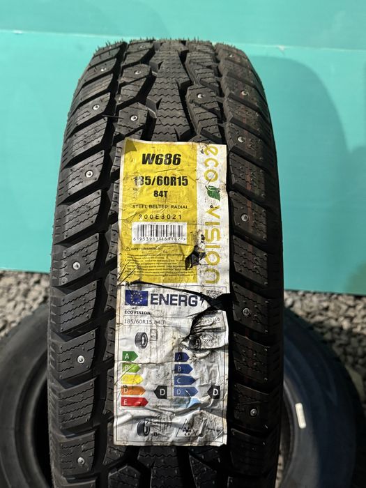 Шины 185/60 R15 Ovation новые с шипами
