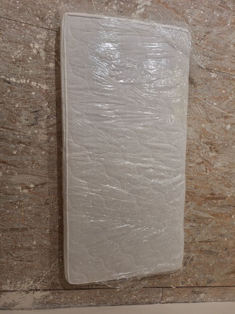 Saltea patut MyKids fibra de cocos integral si husa bumbac matlasat, 1