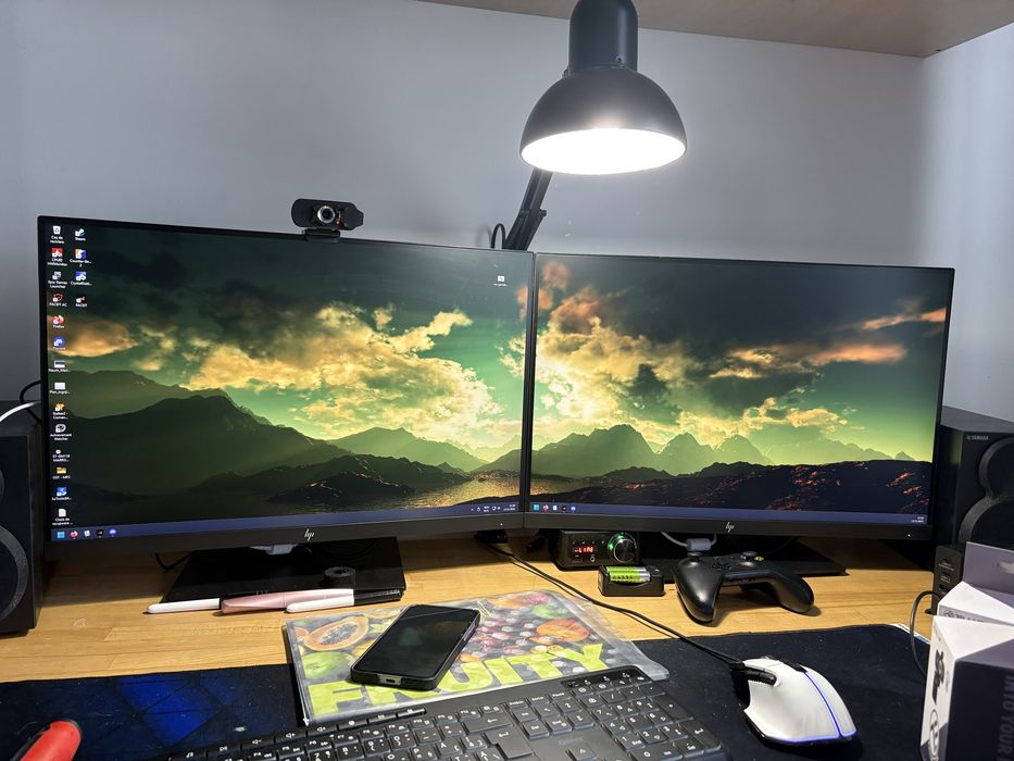 Pachet 2 monitoare HP z24n G2