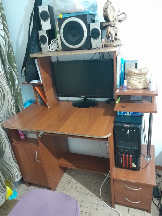 Компьютер комплект столымен