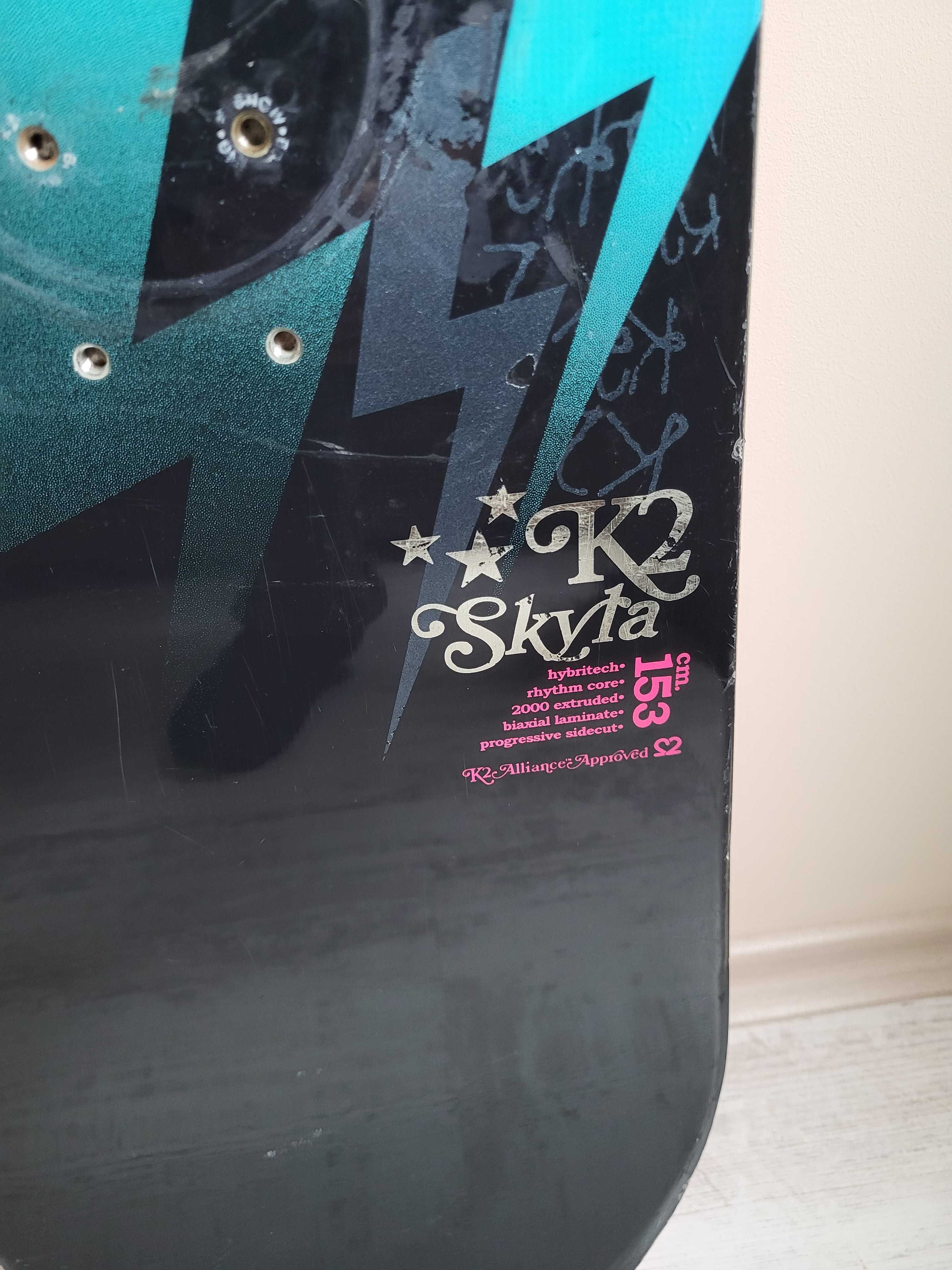 K2 Skyla 153cm snowboard сноуборд + Destroid SP автомати