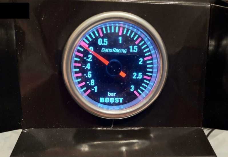 Буустметър,3 бара,за турбо 2 вида с мап сензор CNSpeed,механичен