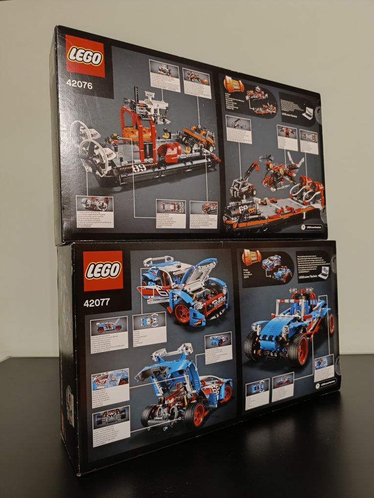 LEGO TECHNIC 42076 și 42077 sigilate