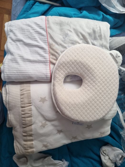 Бебешки неща - одеяло, шал и шапка, Севи бебе за вана