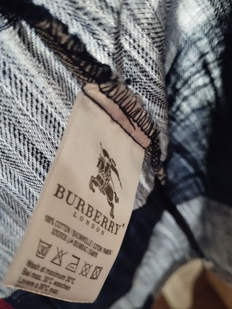 Дълга риза Burberry Birt