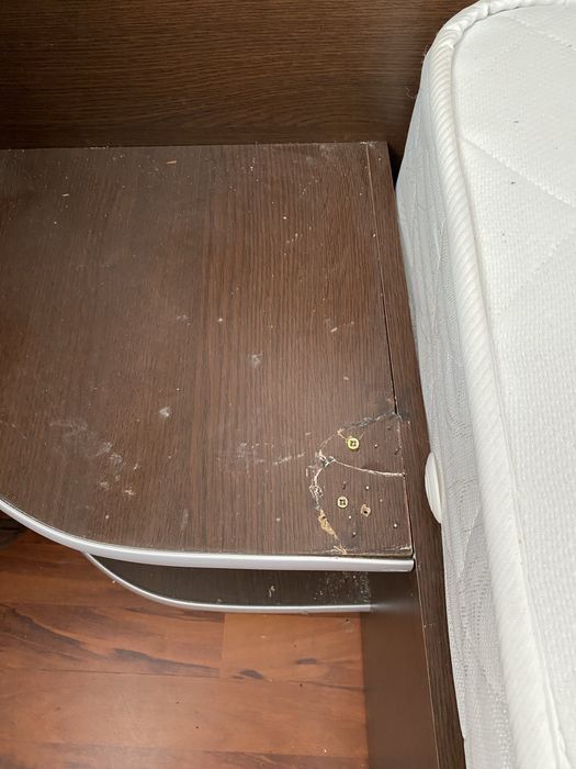 Pat din pal culoare wenge.