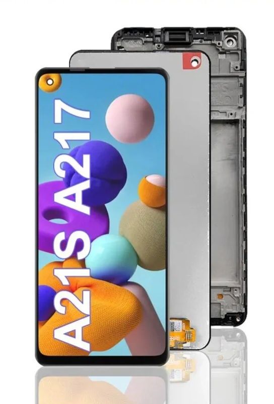 Дисплей за Samsung Galaxy A21s  със рамка