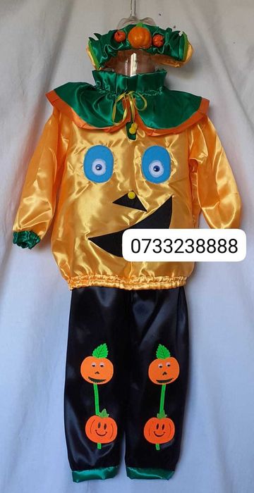 Costum Dovlecel pentru copii marimea 3 si 4 ( 4-5-6-7 ani)