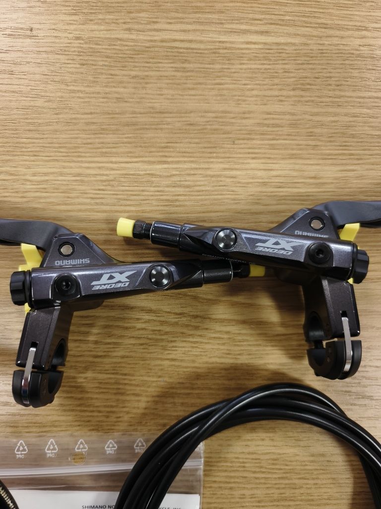 Комплект Shimanо Deore XT лостове BL-T8100,калипери BR-M8120/8100 4+2