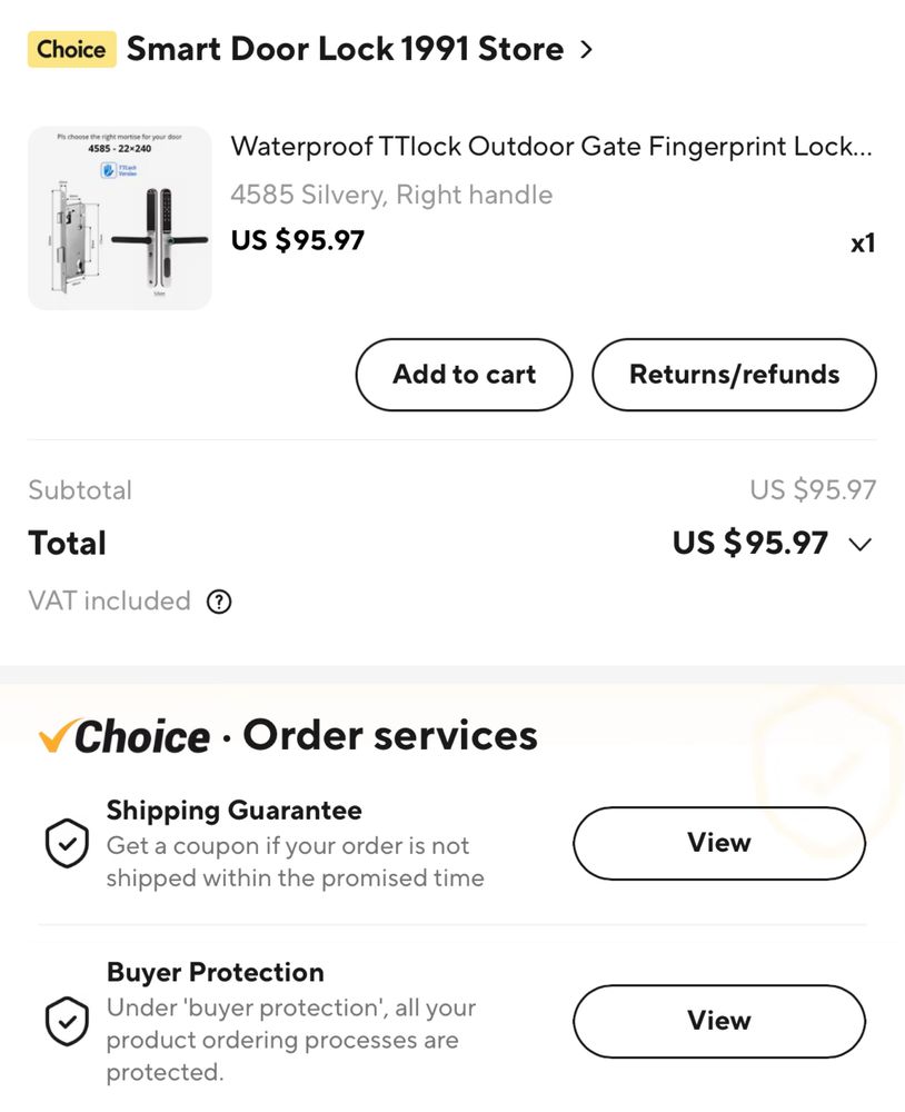 Smart Lock cu amprenta si deschidere remote
