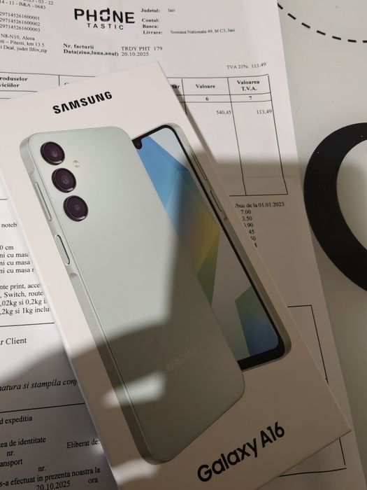 Samsung A16 sigilat 4/128 GB garanție 24 lunii