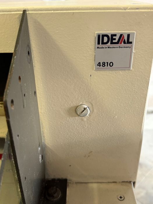 Книговезки нож/гилотина Ideal 4810