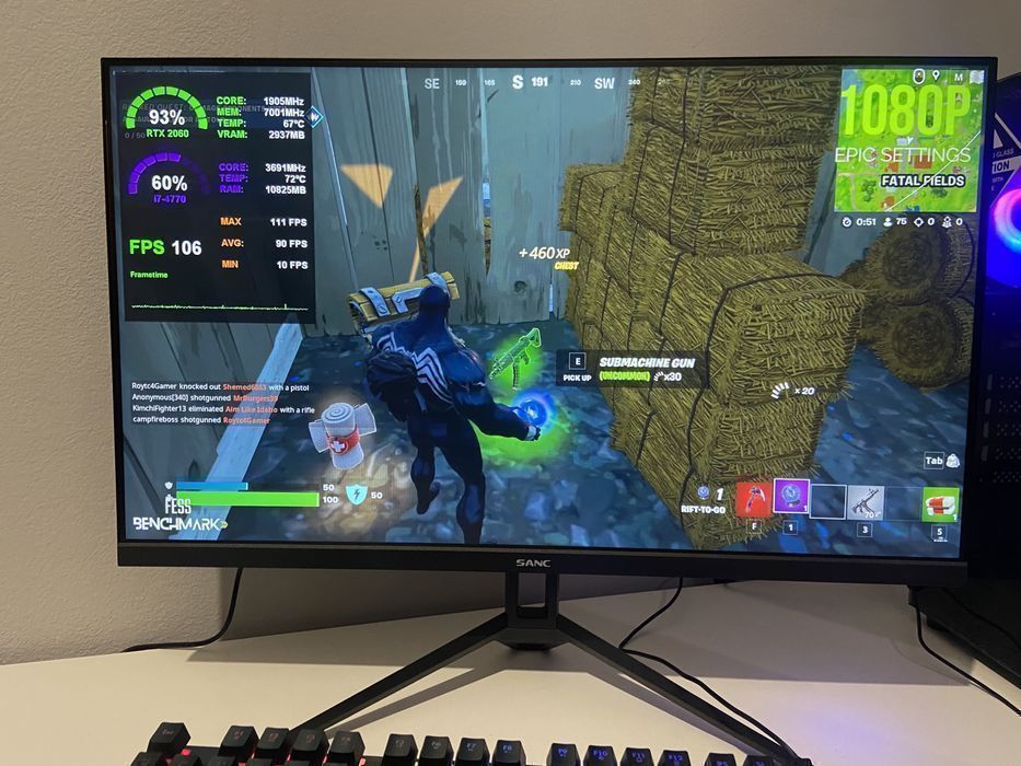 С монитором RTX 2060 / i7 / 16gb / игровой компьютер комплект