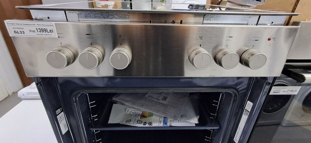 Set cuptor Bauknecht + plita vitroceramica Import Germania GL33