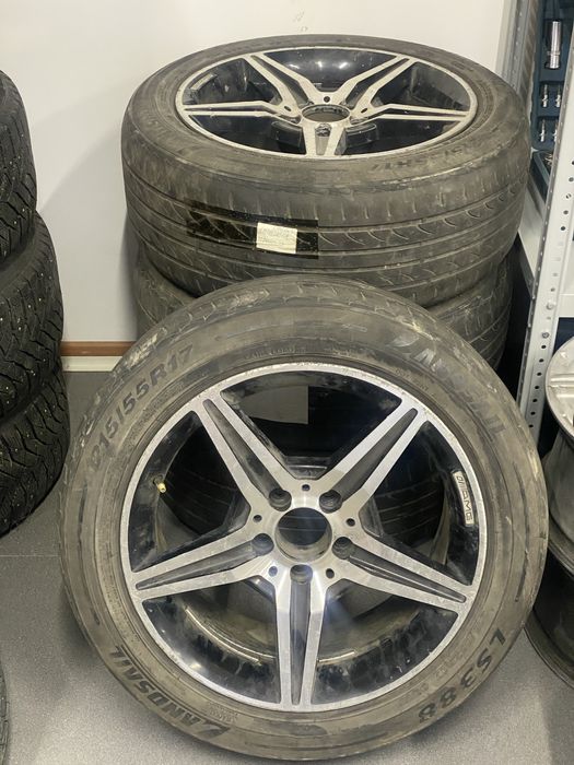 Литые диски AMG 4шт R17