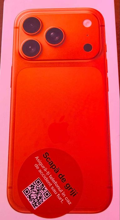 iphone 17 pro max 2TB Cosmic Orange, sigilat, cu factură si garantie