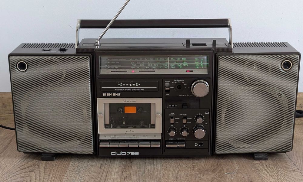 Casetofon / Boombox Siemens Club 735 top top