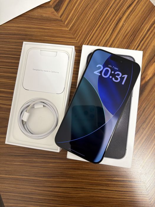 Iphone 15 Pro Max 256gb Titan Negru