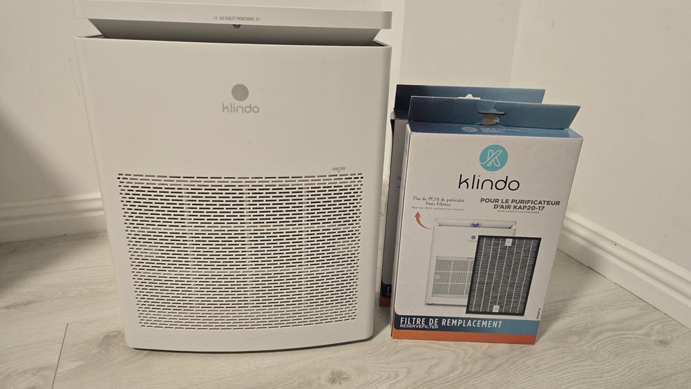 Purificatorul de aer Klindo KAP20-17 + 2 filtre noi