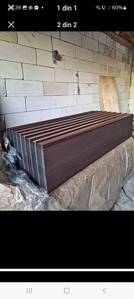 Tabla cutata de acoperiș și de gard țeavă Etc