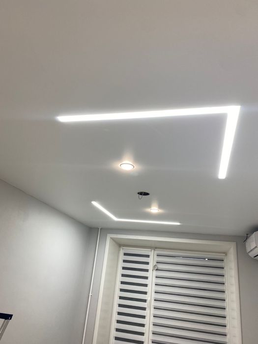 Натяжные потолок высокого качества, любой сложности