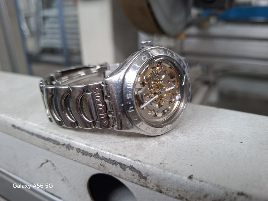 Swatch Irony Skeleton Automatic Watch - BODY & SOUL -
Ceas unise