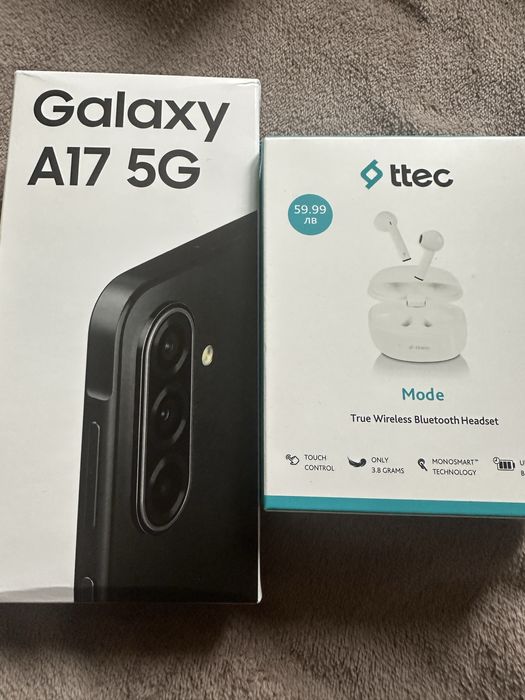 Samsung Galaxy 17 5G чисто нов с гаранция 2 години