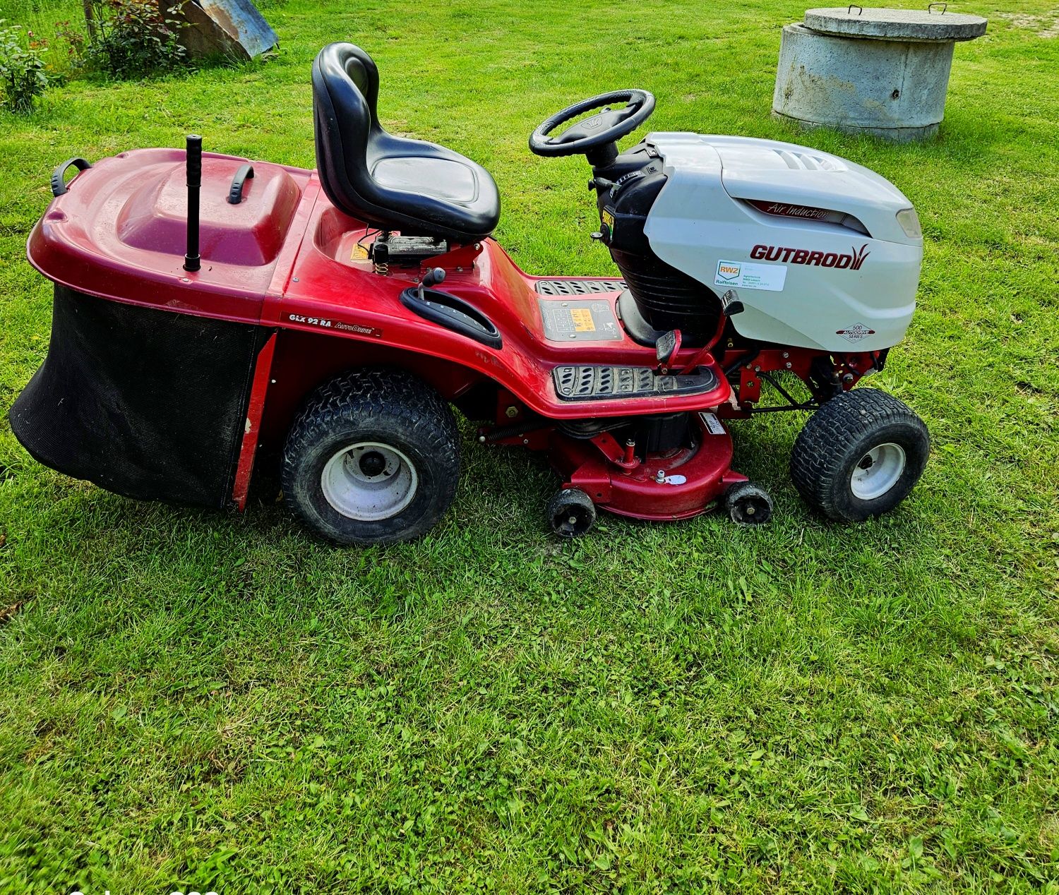 Tractoras de gazon Gutbrod 15.5 cai