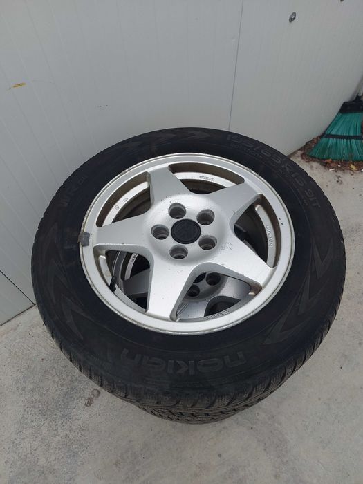 Джанти с гуми 5х100 15ки vw, skoda, audi, seat