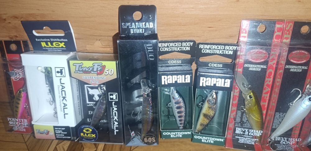 Rapala, Abu Garcia, Lucky Craft, Duo щука ,сом ,костур, пъстърва,кефал