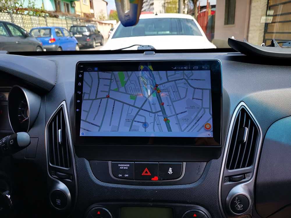 Navigatie Hyundai IX35 Octacore 4+32GB Carplay Android auto DSP SIM 4G