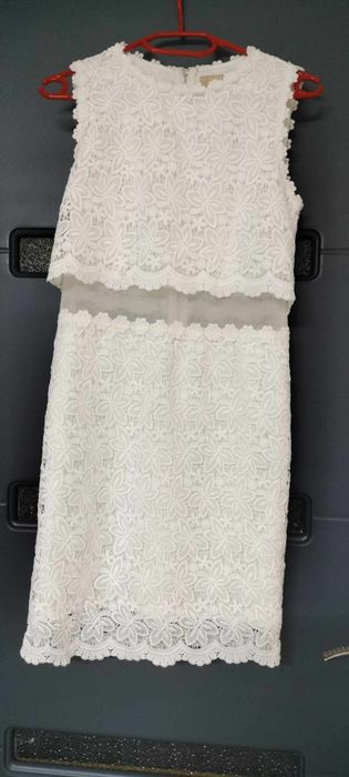 Rochie superba alba xs/s nou 70lei